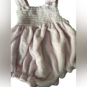 Kissy Soft Pink Terry cloth bubble - 0-3 month darling oh so soft and baby pink